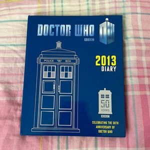 Dr Who 2013 Diary “Celebrating The 50th Anniversary of Dr Who